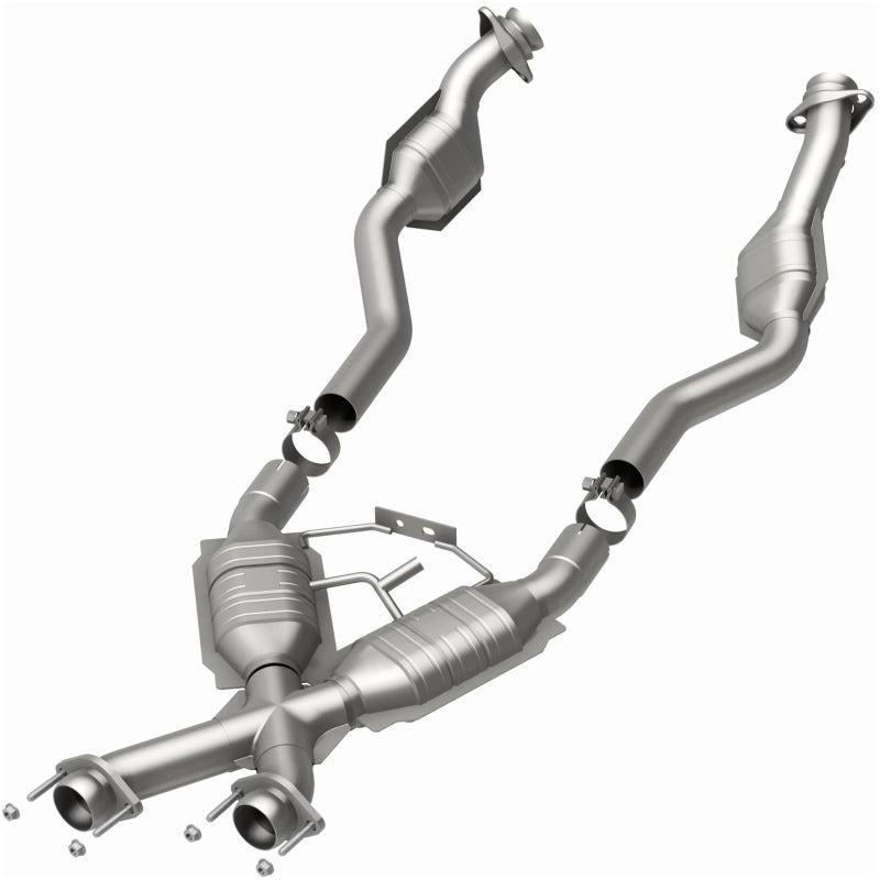 MagnaFlow Direct Fit Catalytic Converter Mustang X-Pipe 94-95 Street Magnaflow Catalytic Converter Direct Fit