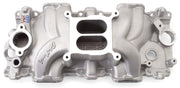 Edelbrock Intake Manifold Single Quad Perf RPM Chevrolet 348/409 Inwin Big Block Small Port Edelbrock Intake Manifolds