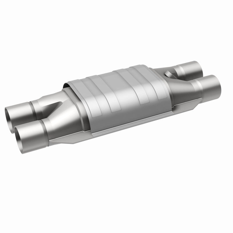 MagnaFlow Universal Catalytic Converter 2 D/D W/O2 Boss Magnaflow Catalytic Converter Universal