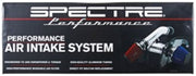 Spectre 10-12 Chevy Camaro V8-6.2L F/I Air Intake Kit - Clear Anodized w/Red Filter Spectre Cold Air Intakes
