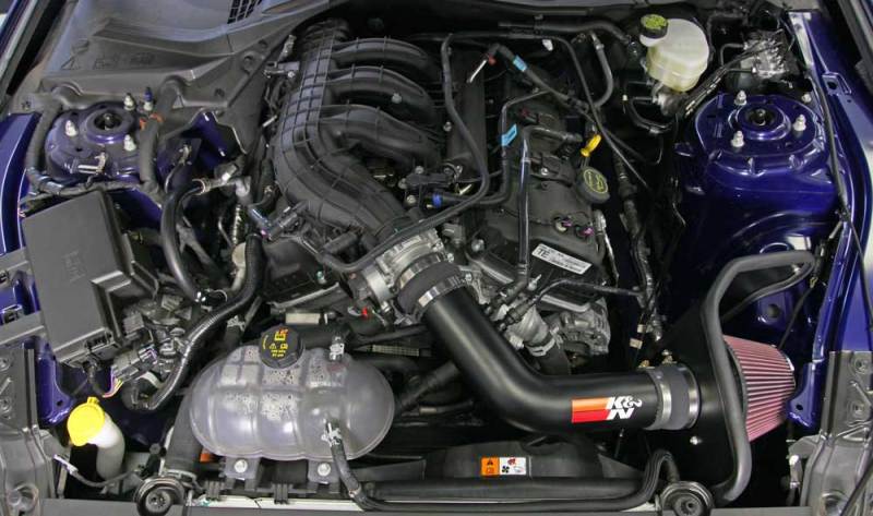 K&N 2015 Ford Mustang 3.7L V6 Performance Intake Kit K&N Engineering Cold Air Intakes