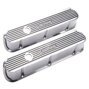 Edelbrock Valve Cover Elite II Series Ford 289-302-351W CI V8 Tall Polished Edelbrock Valve Covers