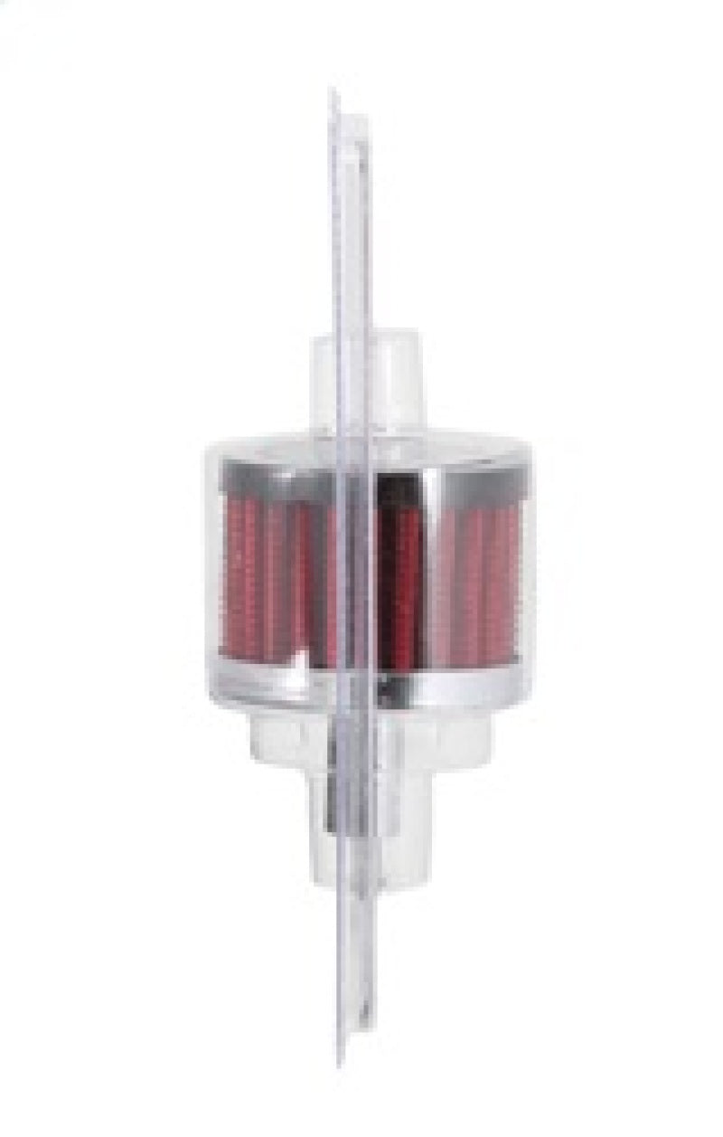 K&N Steel Base Crankcase Vent Filter .5in Vent OD x 2in OD x 1.5in Height K&N Engineering Air Filters - Universal Fit