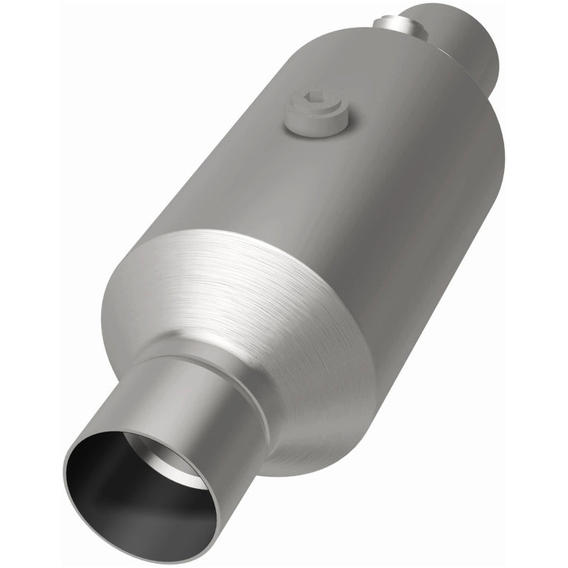 MagnaFlow 2.25 w/dual O2 5in. Spun Universal Converter Magnaflow Catalytic Converter Universal