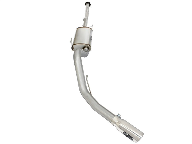 aFe MACHForce XP SS Exhaust 3in to 3.5in Cat-Back w/ Polished Tip 15 Ford F-150 EcoBoost V6 2.7/3.5L aFe Catback