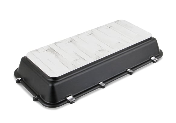 Holley Hi-Ram Intake Plenum Top Only-Black Finish 300-208BK HOLLEY EFI Autoparts