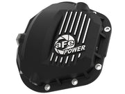 aFe Pro Series Dana 60 Front Differential Cover Black w/ Machined Fins 17-20 Ford Trucks (Dana 60) aFe Diff Covers