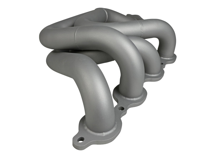 aFe Twisted 304SS Header 2020 Chevy Corvette (C8) 6.2L V8 - Titanium Ceramic Coated aFe Headers & Manifolds
