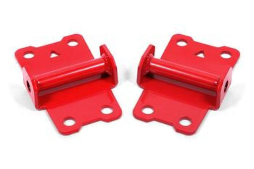 BMR 82-92 F-Body Motor Mount Kit, Lower Solid - Red BMR Suspension Engine Mounts