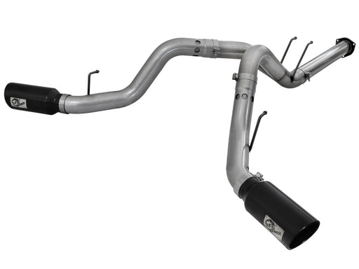 aFe Large Bore-HD DPF-Back Exhaust System Ford Diesel Trucks 11-14 V8-6.7L (td) aFe DPF Back