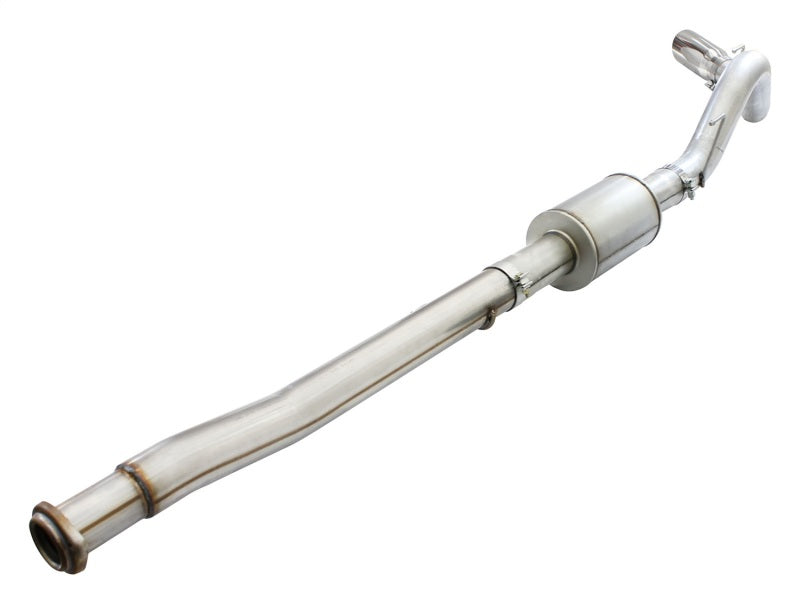aFe Atlas Exhausts 4in Cat-Back Aluminized Steel Exhaust 2015 Ford F-150 V6 3.5L (tt) Polished Tip aFe Catback