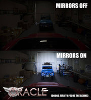 Oracle 09-14 Ford F150/Raptor Off-Road Mirrors - 6000K ORACLE Lighting Light Bars & Cubes