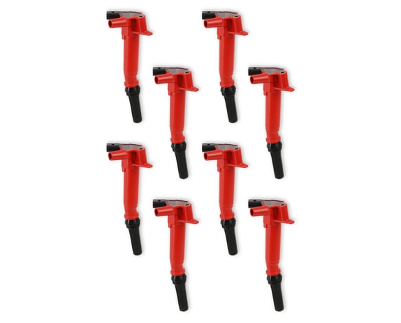 MSD Ignition Coil - Ford F-Series - 6.2L V8 - Red - 8-Pack 82748 MSD Autoparts