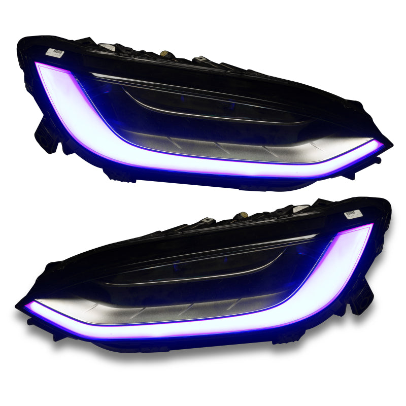 ORACLE Lighting 16-21 Tesla Model X Dynamic ColorSHIFT Headlight & Fog Light DRL Kit ORACLE Lighting Headlights