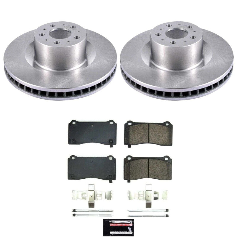 Power Stop 20-24 Tesla Y Front Autospecialty Brake Kit PowerStop Brake Kits - OE