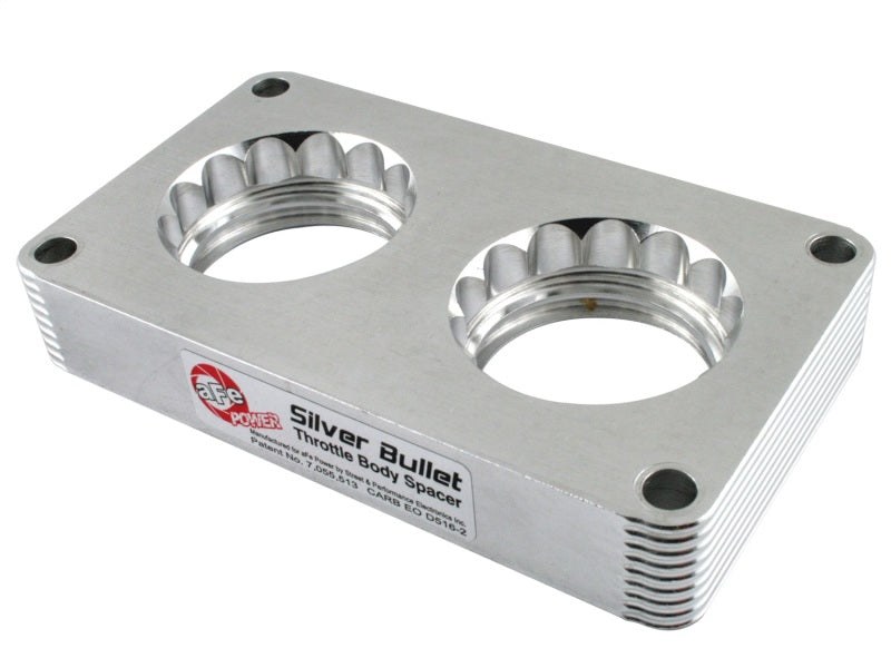aFe Silver Bullet Throttle Body Spacers TBS Ford Mustang 05-10 V8-4.6L aFe Throttle Body Spacers