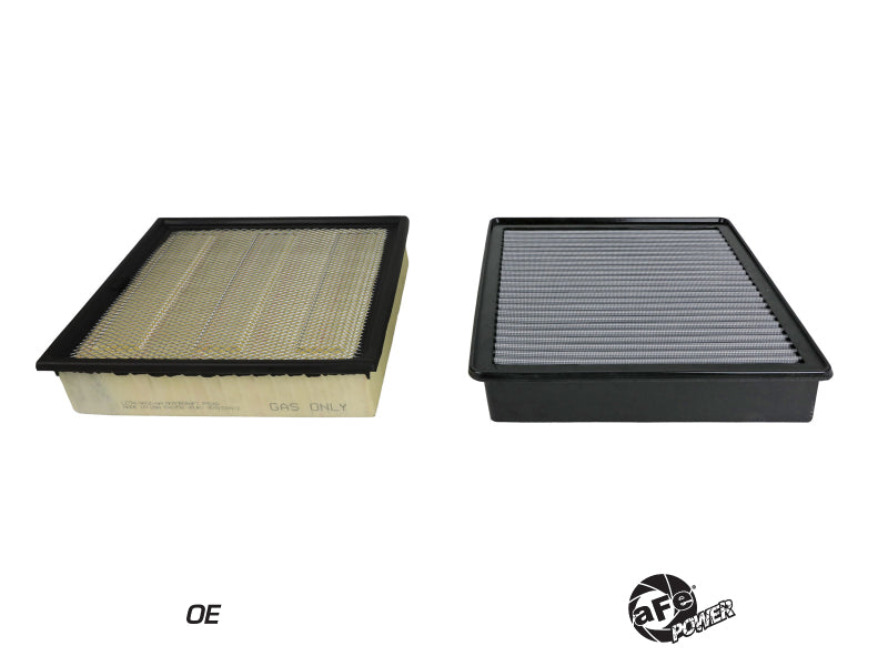 aFe MagnumFLOW Pro DRY S OE Replacement Filter 2020 Ford Trucks V8 6.7L (td)/7.3L aFe Air Filters - Universal Fit