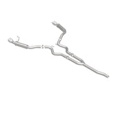 MagnaFlow Cat-Back 15-16 Ford Mustang 2.3L L4 Competition SS 3in Dual Split Rear 4.5in Black Tips Magnaflow Catback