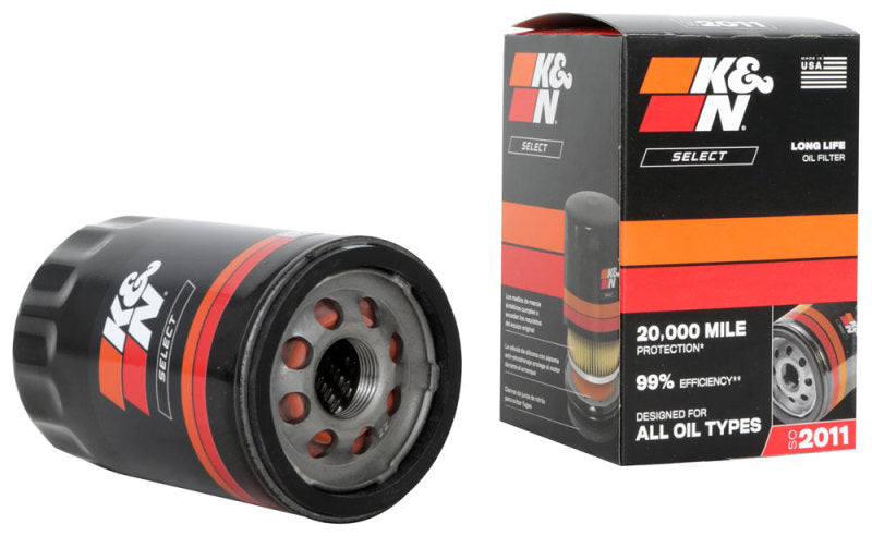 K&N 2011+ Buick Enclave 3.6L V6 / 2014+ Chevrolet Silverado 1500 5.3L V8 Spin-On Oil Filter K&N Engineering Oil Filters