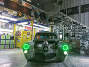 Oracle Pre-Installed Lights 7 IN. Sealed Beam - Blue Halo ORACLE Lighting Headlights