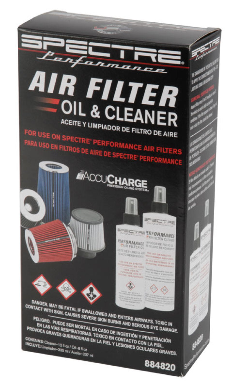 Spectre Accucharge Kit for HPR Filters - Clear Spectre Recharge Kits