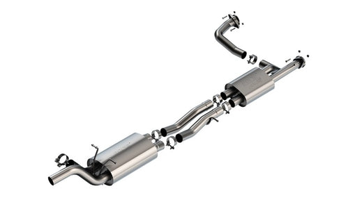 Borla 25-26 RAM 1500 RHO 3.0L V6 3in ATAK Exhaust Mid-Section - 145.1in WB Borla Connecting Pipes