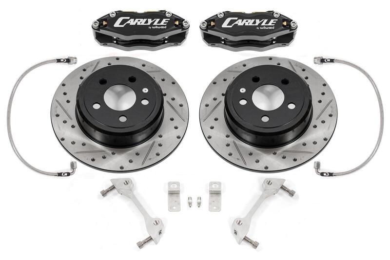 BMR 08-23 Dodge Challenger Brake Kit For 15in Conversion Black Calipers Non-Demon/Redeye BMR Suspension Brake Kits - Performance Blank