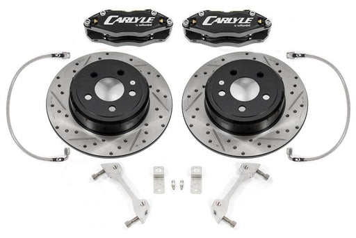 BMR 08-23 Dodge Challenger Brake Kit For 15in Conversion Black Calipers Non-Demon/Redeye BMR Suspension Brake Kits - Performance Blank