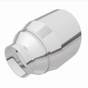 MagnaFlow Tip Stainless Double Wall Round Single Outlet Polished 4.5in DIA 2.5in Inlet 5.75in Length Magnaflow Tips