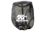 K&N PreCharger Tapered Air Filter Wrap Black 6in Height / 6in Diameter K&N Engineering Pre-Filters