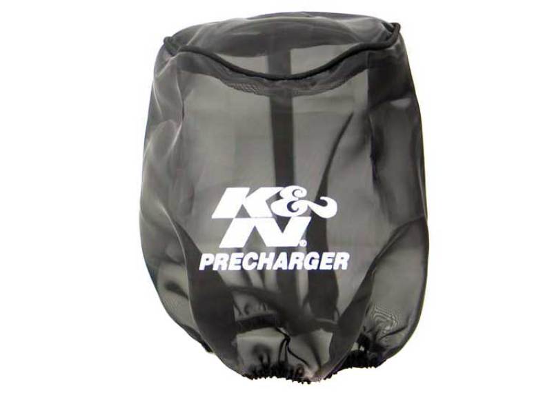K&N PreCharger Tapered Air Filter Wrap Black 6in Height / 6in Diameter