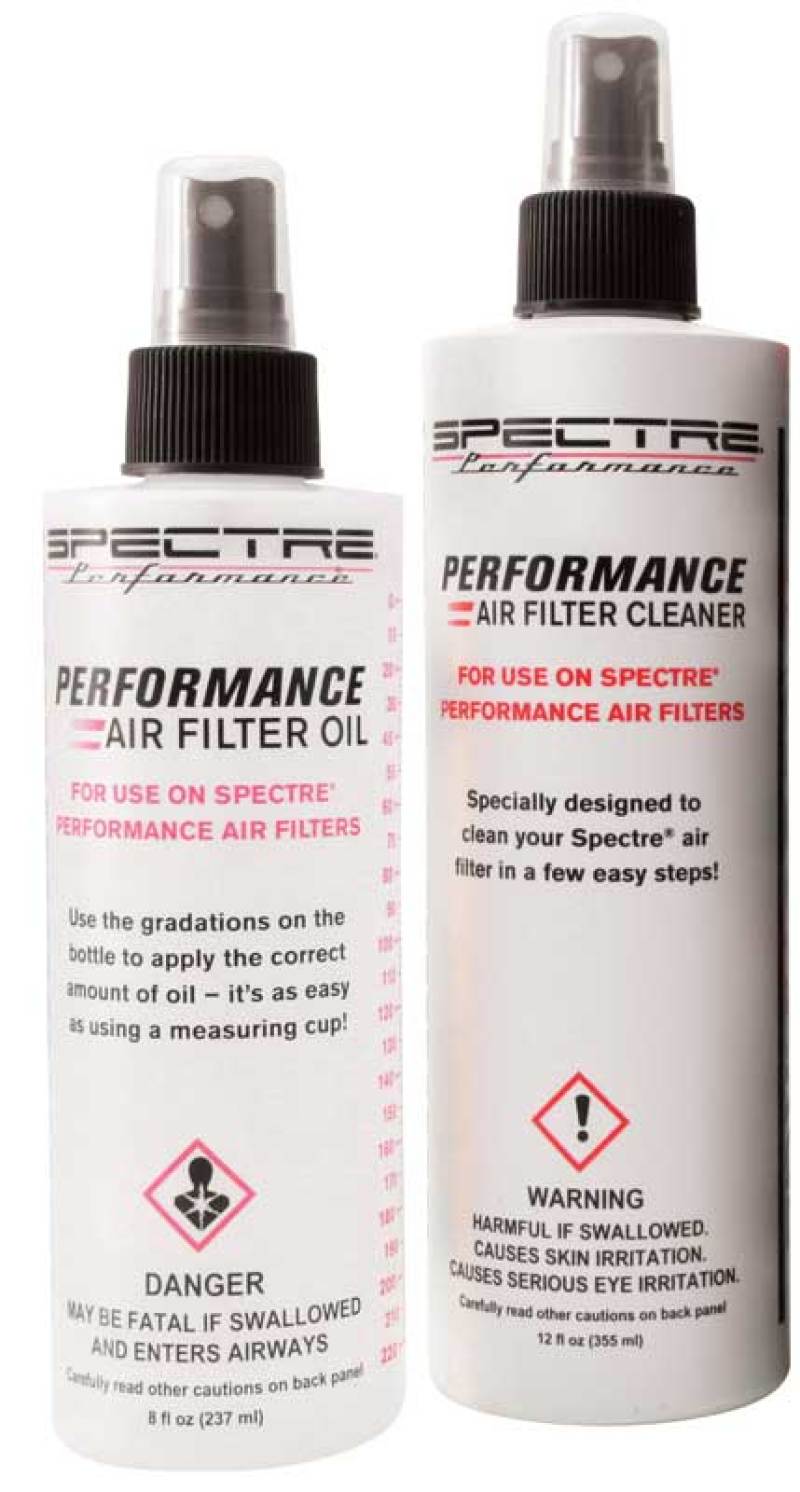 Spectre Accucharge Kit for HPR Filters (Includes 12oz. Cleaner / 8oz. Oil) Spectre Recharge Kits