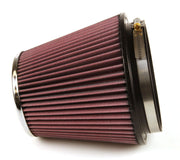 K&N Round Tapered Universal Air Filter 6in Flange ID x 7.5in Base OD x 5in Top OD x 6.5in Height K&N Engineering Air Filters - Universal Fit