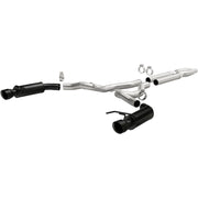 MagnaFlow Cat-Back 15-16 Ford Mustang 5.0L V8 Competition SS 3in Dual Split Rear 4.5in Black Tips Magnaflow Catback