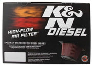 K&N 08-10 Ford F250 Super Duty 6.4L Drop In Air Filter K&N Engineering Air Filters - Drop In