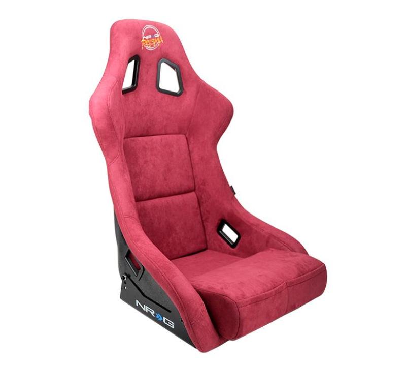 FRP Bucket Seat PRISMA Edition - Large (Maroon/ Pearlized Back) NRG Race Seats