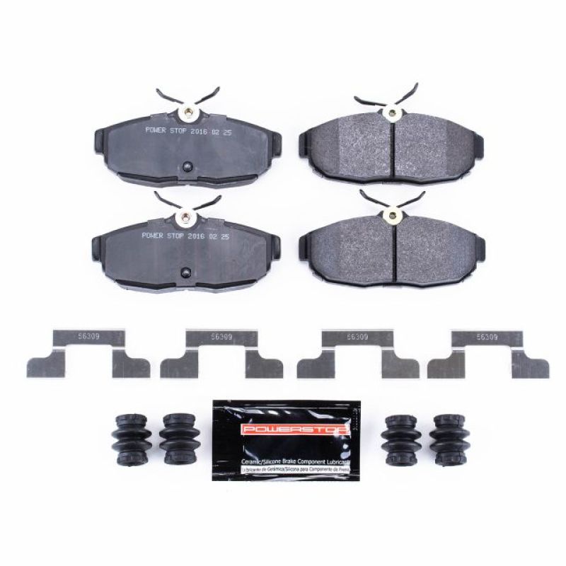 Power Stop 05-11 Ford Mustang Rear Track Day Brake Pads PowerStop Brake Pads - Racing