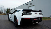 Corsa 2017-2019 Corvette Z06 2.75in Axle Back Exhaust Polished Dual Rear Exit Quad 4.5in Tip (Sport) CORSA Performance Axle Back
