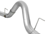 aFe Atlas 4in Aluminized Steel DPF-Back Exh 18-19 Ford F-150 V6-3.0L (td) w/ Polished Tip aFe DPF Back