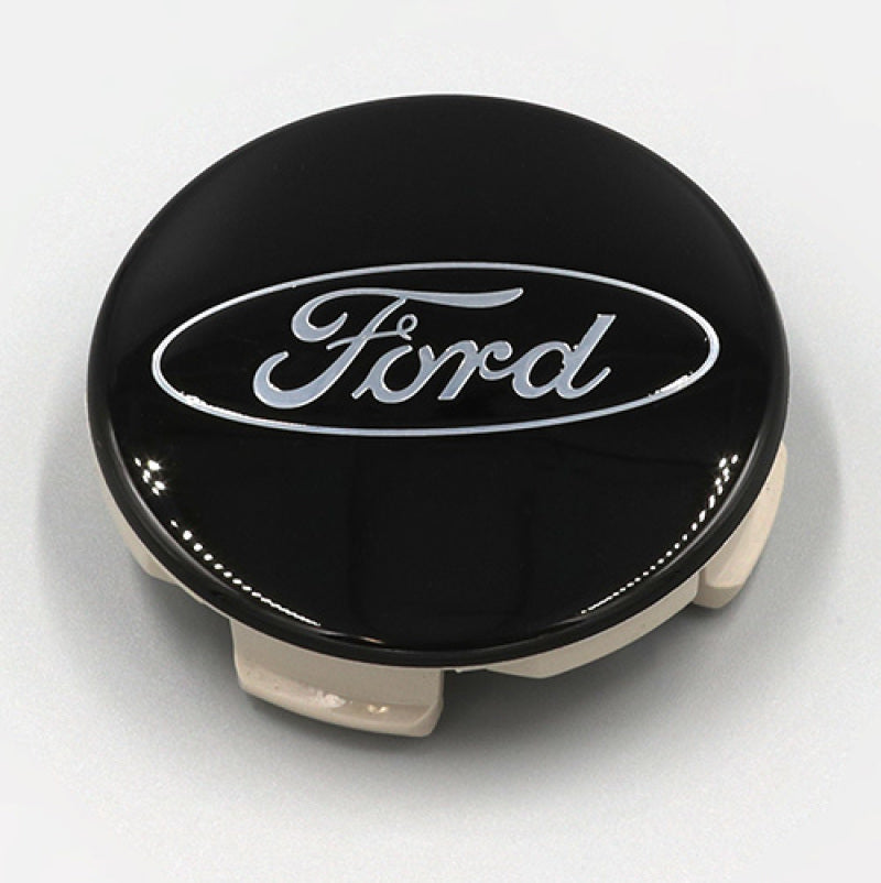 Ford Racing Ford Truck/SUV Black And Chrome Wheel Center Cap Kit Ford Racing Wheel Center Caps