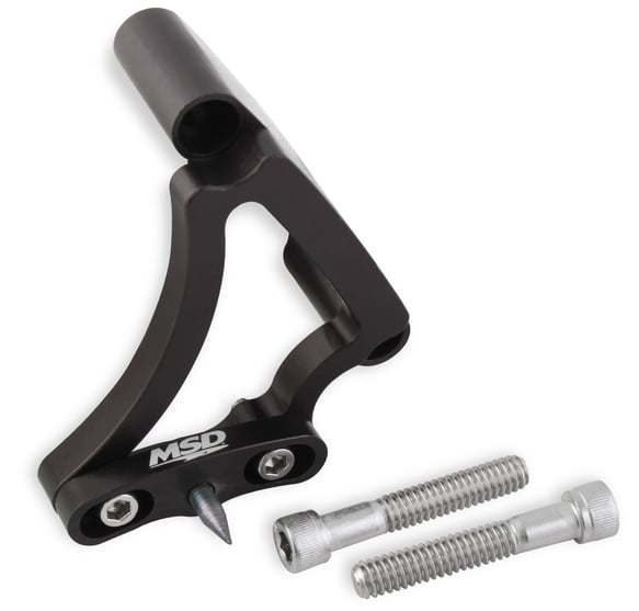 MSD Adjustable Billet Timing Pointer - SBC 89881 MSD Autoparts