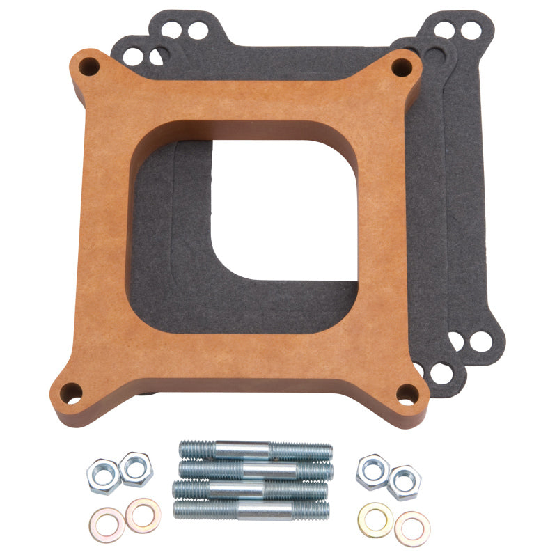 Edelbrock 3/4-Inch Wood Spacer Edelbrock Carburetor Rebuild Components