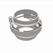 MagnaFlow Clamp Flange Assembly 3.5 inch Magnaflow Catalytic Converter Universal