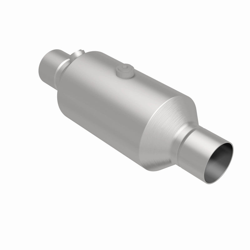 Magnaflow 2.50 w/dual O2 5in. Spun Universal Converter Magnaflow Catalytic Converter Universal