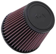 K&N Filter Universal Rubber Filter 3 Inch Flange 6 inch Base 4 inch Top 5 inch Height K&N Engineering Air Filters - Universal Fit