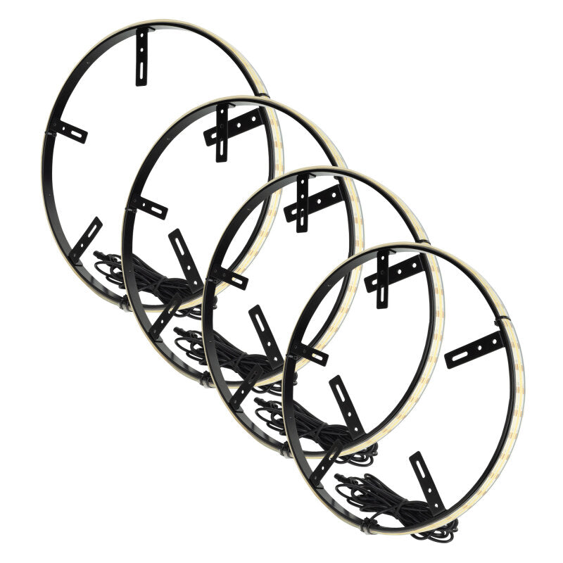ORACLE Lighting LED Illuminated Wheel Rings - 16.5in PLASMA White ORACLE Lighting Light Strip LED