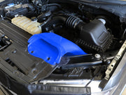 aFe Rapid Induction Dynamic Air Scoop 2021+ Ford F-150V6/V8 - Blue aFe Air Intake Components