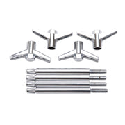 Edelbrock 2Pc Wing Bolts- 2 7/8-Inch Edelbrock Hardware Kits - Other