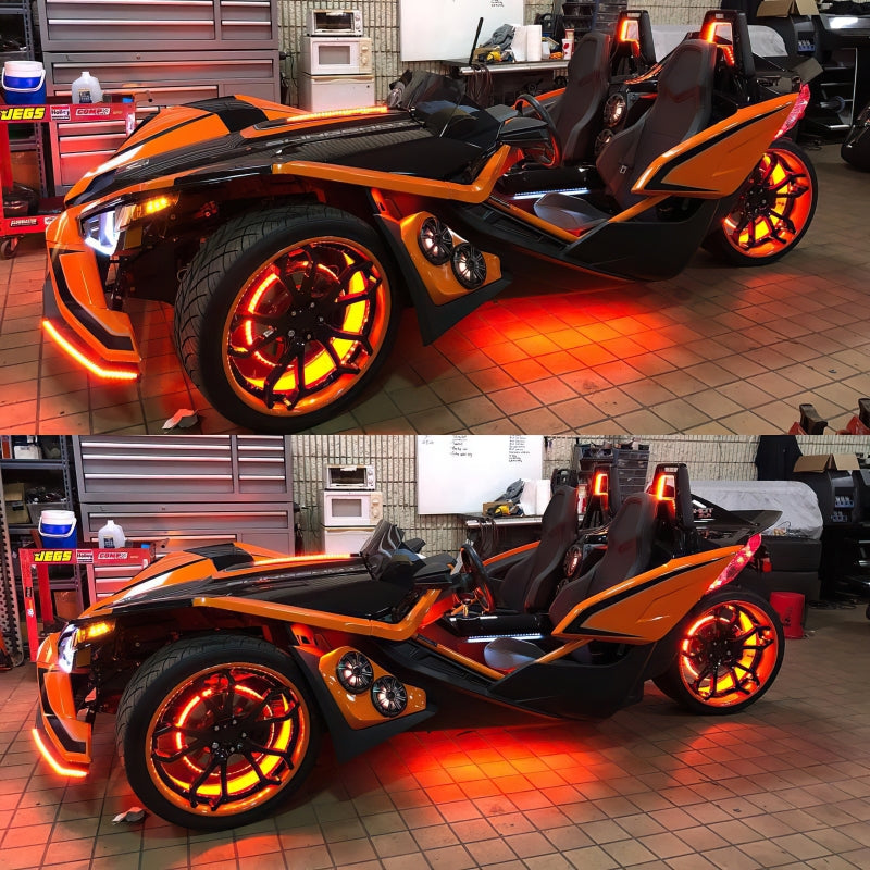 Oracle LED Illuminated Wheel Rings - ColorSHIFT No Remote - ColorSHIFT No Remote ORACLE Lighting Light Strip LED