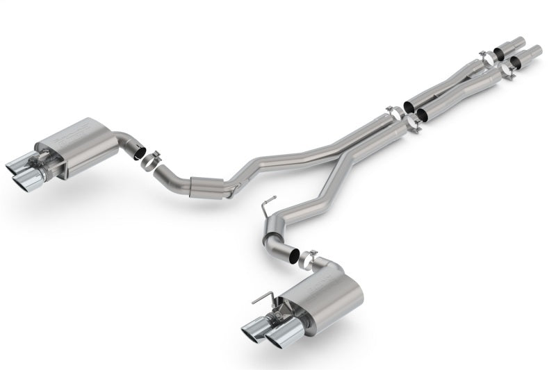 Borla 2018 Ford Mustang GT 5.0L AT/MT 3in S-Type Catback Exhaust w/ Valves Borla Catback